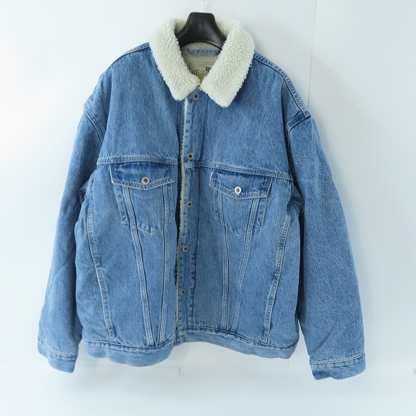 実際に弊社で買取させて頂いた【未使用】LEVIS/リーバイス SILVER TAB/シルバータブ シェルパ トラッカー ジャケット/A31800000/XL