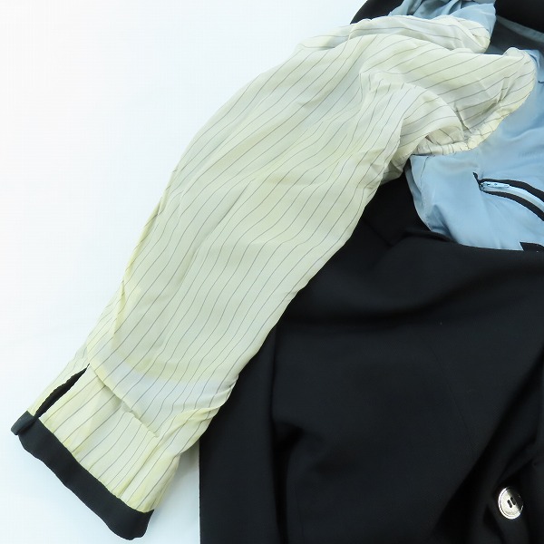 実際に弊社で買取させて頂いたBrioni/ブリオーニ シルク/ウール 3B ジャケット/46の画像 6枚目