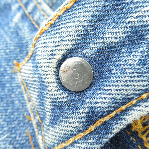 実際に弊社で買取させて頂いたLEVI'S/リーバイス 70s 501 ビッグE デニムパンツの画像 4枚目
