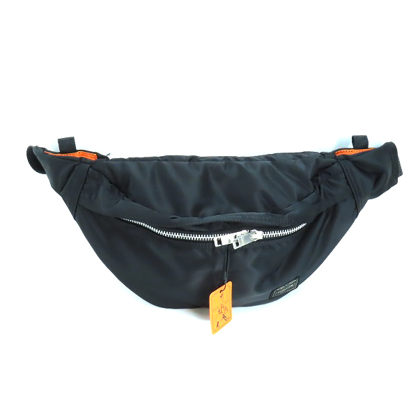 実際に弊社で買取させて頂いた(1)【未使用】PORTER/ポーター TANKER WAIST BAG タンカー ウエストバッグ ブラック/622-76629