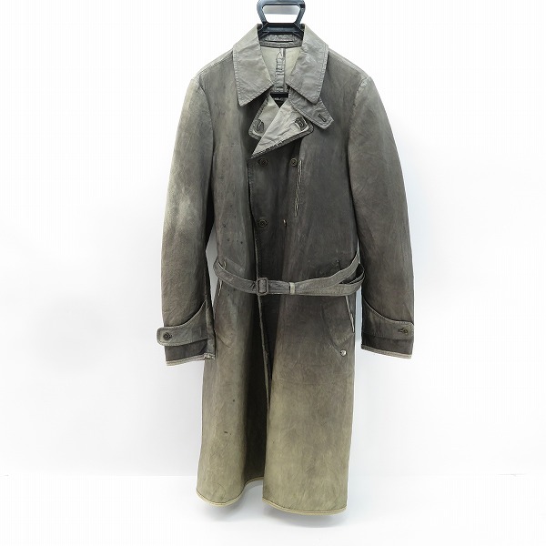 実際に弊社で買取させて頂いた【サンプル】MIHARA YASUHIRO/ミハラヤスヒロ レザー コート/1011385-9