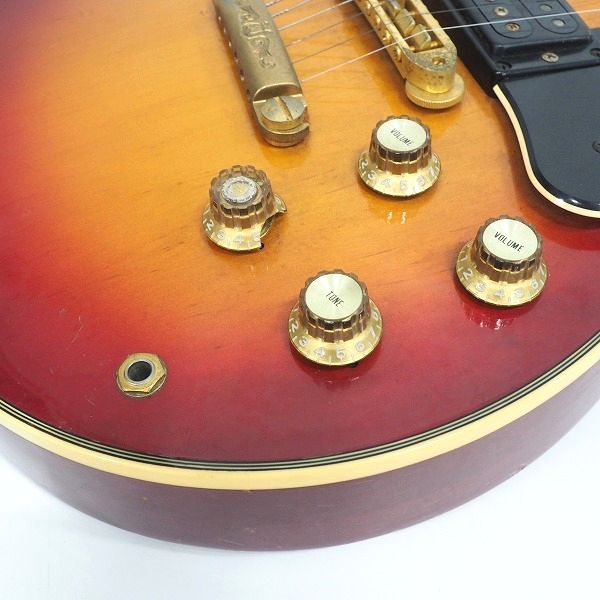 実際に弊社で買取させて頂いた★【使用感有り】YAMAHA/ヤマハ SG-1000/SG1000 エレキギター チェリーサンバースト コイルタップ搭載 ソフトケース付の画像 6枚目