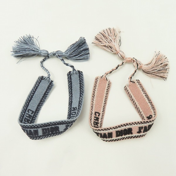 実際に弊社で買取させて頂いたDIOR/ディオール ジャディオール ダブルブレスレット B0961ADRCO D358の画像 1枚目
