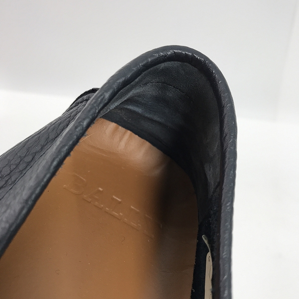 実際に弊社で買取させて頂いたBALLY/バリー WANDER ローファー レザーシューズ/US9の画像 4枚目