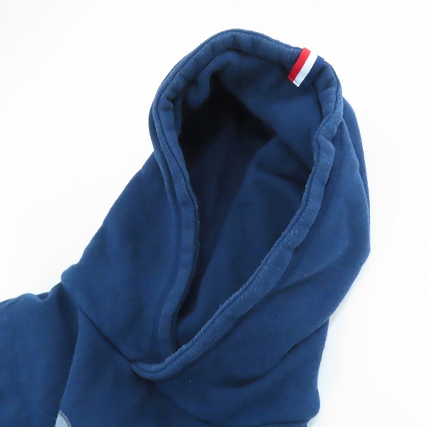 実際に弊社で買取させて頂いたTMT×BE＠RBRICK/ティーエムティー×ベアブリック コットン パーカー ブルー TSW-F19BA03/Sの画像 5枚目