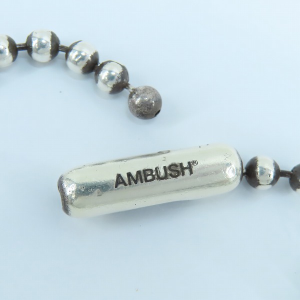 実際に弊社で買取させて頂いたambush/アンブッシュ BALL CHAIN CHOKER/ボールチェーンチョーカーの画像 2枚目