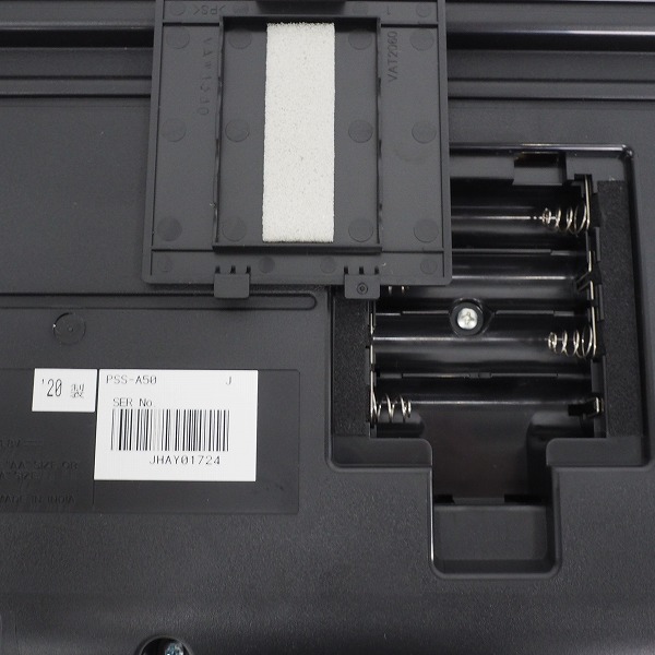 実際に弊社で買取させて頂いたYAMAHA/ヤマハ PSS-A50 37鍵盤 ミニキーボード 2020年製【簡易動作確認済】の画像 7枚目