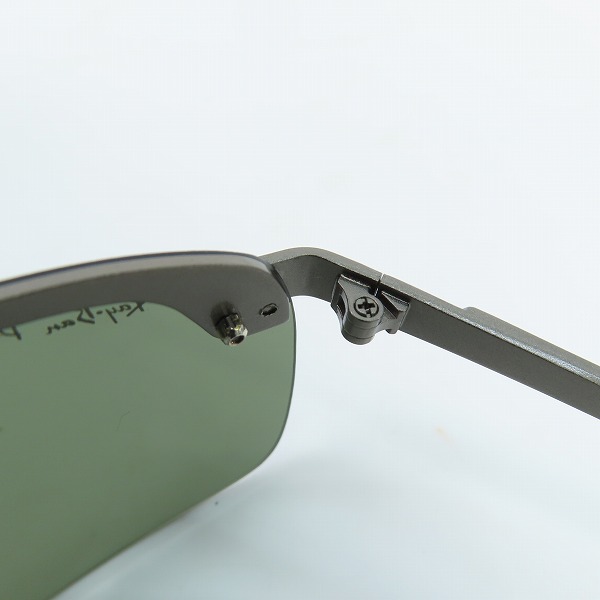 実際に弊社で買取させて頂いたRay-Ban/レイバン サイドウォークメタル アビエーター 偏光 サングラス/アイウェア RB3043の画像 4枚目