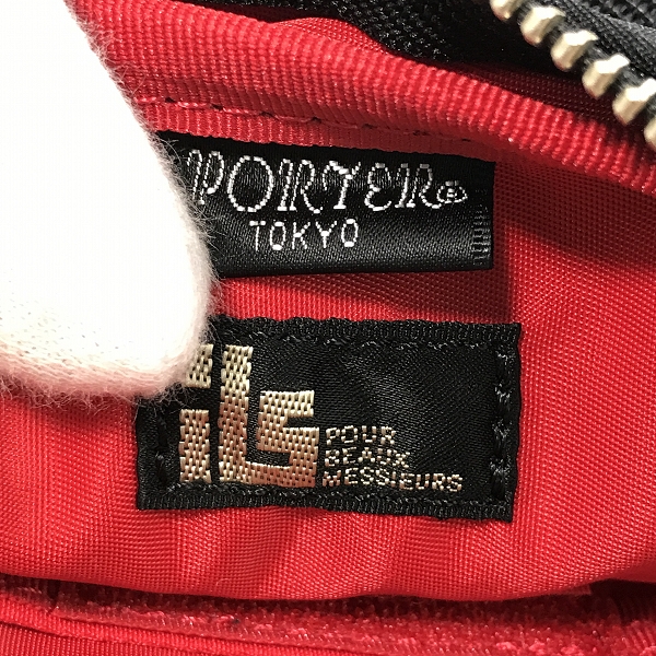 実際に弊社で買取させて頂いたPORTER/ポーター L-fine/エルファイン ウエストバッグ (S)の画像 6枚目