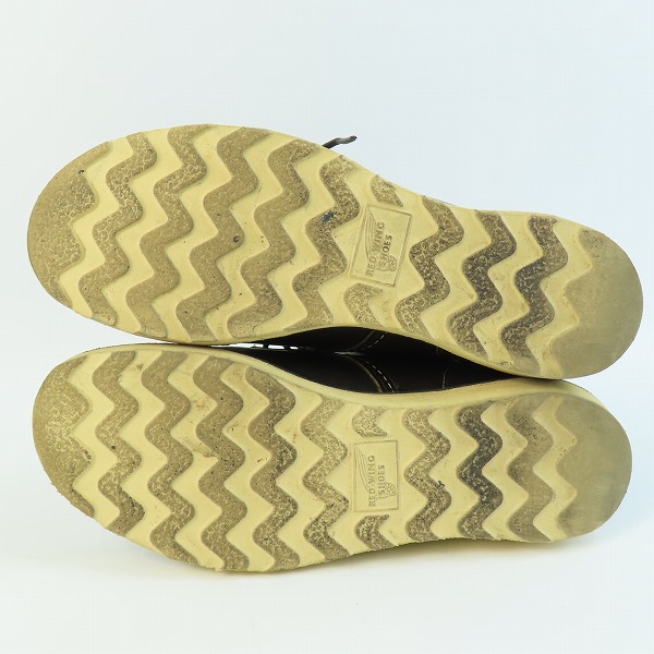 実際に弊社で買取させて頂いたRED WING/レッドウィング PLAIN TOE プレーントゥ レースアップブーツ 9070/8Dの画像 2枚目