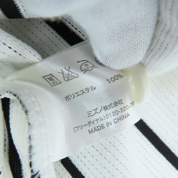 実際に弊社で買取させて頂いたMIZUNO/ミズノ 阪神タイガース  レプリカ ユニフォーム  福留 孝介 #8 /Lの画像 3枚目