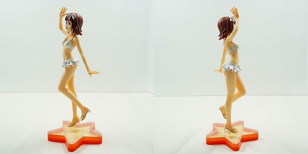 実際に弊社で買取させて頂いたコトブキヤ アイドルマスター 天海春香 Angelic Island 1/7 PVC塗装済 完成品 フィギュアの画像 5枚目