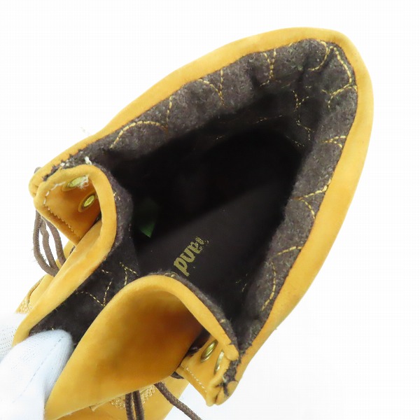 実際に弊社で買取させて頂いたTimberland/ティンバーランド ロールトップ ブーツ 39573/9Wの画像 4枚目