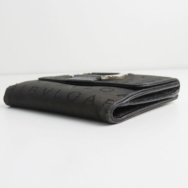 実際に弊社で買取させて頂いたBVLGARI/ブルガリ グレインレザー 二つ折り財布の画像 2枚目