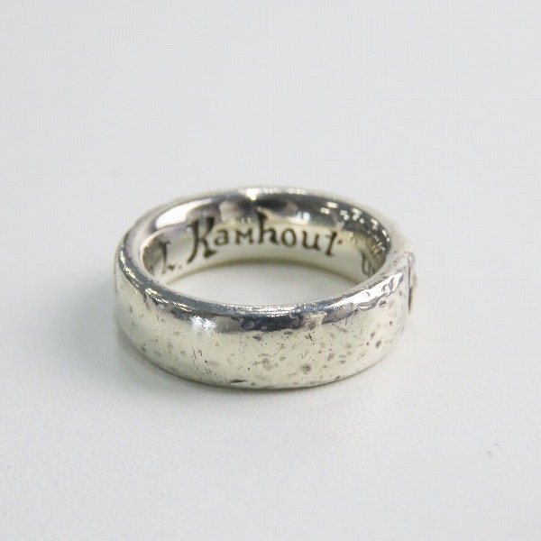実際に弊社で買取させて頂いたLEONARD KAMHOUT/レナードカムホート LOVE BITE RING ラブバイト リング 17号の画像 3枚目