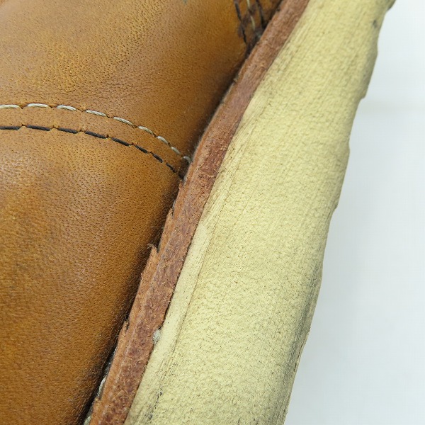 実際に弊社で買取させて頂いたRED WING/レッドウィング アイリッシュセッター 羽根タグ ブーツ 875/8.5Dの画像 6枚目