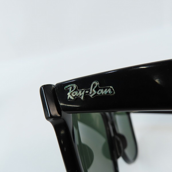 実際に弊社で買取させて頂いたRay-Ban/レイバン B&L/ボシュロム社製 WAYFARER II ウェイファーラー2 サングラスの画像 6枚目