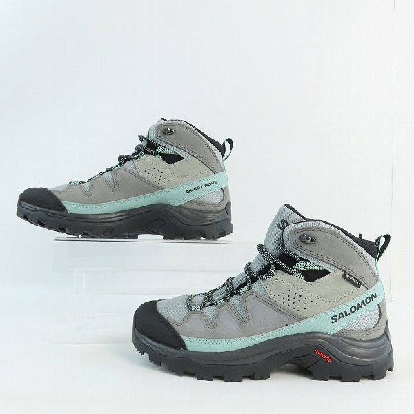 実際に弊社で買取させて頂いたSALOMON/サロモン QUEST ROVE GTX W/クエスト ローブ ゴアテックス 登山靴 トレッキングシューズ 471816/23の画像 3枚目