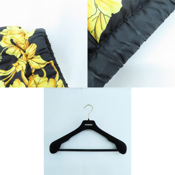 実際に弊社で買取させて頂いた【JPタグ】VERSACE/ヴェルサーチ バロック柄/総柄 ダウンジャケット A81908/46の画像 8枚目