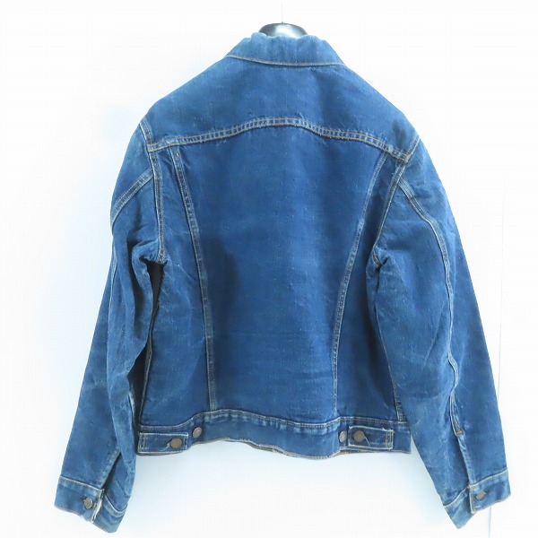 実際に弊社で買取させて頂いたLEVI'S/リーバイス 刻印526 3rdサード BIG E Gジャン/デニムジャケットの画像 1枚目