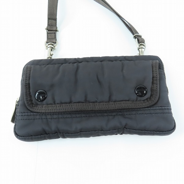 実際に弊社で買取させて頂いたPorter Classic/ポータークラシック SUPER NYLON WALLET POUCH/ショルダーウォレットポーチ PC-015-803