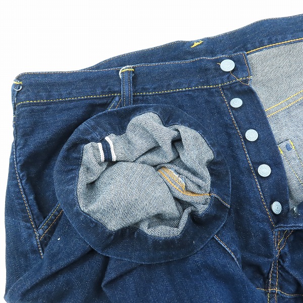 実際に弊社で買取させて頂いたEVISU/エヴィス Lot.7500 ショート デニムパンツ /40の画像 2枚目