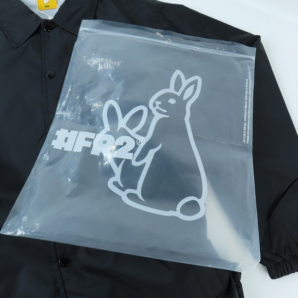 実際に弊社で買取させて頂いた(1)【未使用】FR2 × SNKRDUNK/エフアールツー × スニーカーダンク Angel Coach Jacket FRC2905/Lの画像 8枚目