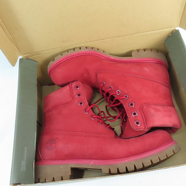 実際に弊社で買取させて頂いたTimberland/ティンバーランド 6インチプレミアムブーツ スウェード A1149 A0517/US8の画像 8枚目