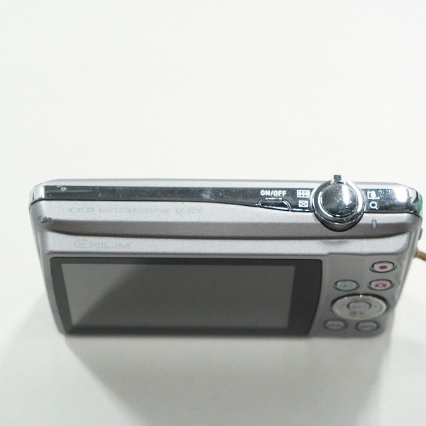 実際に弊社で買取させて頂いたCASIO/カシオ EXILIM EX-Z270 エクシリム コンパクトデジタルカメラ 動作未確認の画像 4枚目