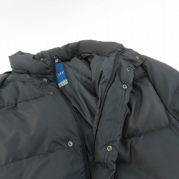 実際に弊社で買取させて頂いたMONCLER/モンクレール ダウンジャケット ブラック G32-003 D90-201/3の画像 5枚目