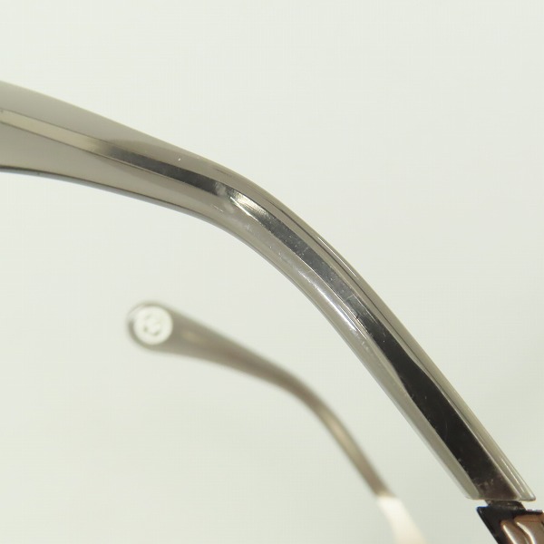 実際に弊社で買取させて頂いたA BATHING APE/アベイシングエイプ メガネフレーム/アイウェア BA13007の画像 7枚目