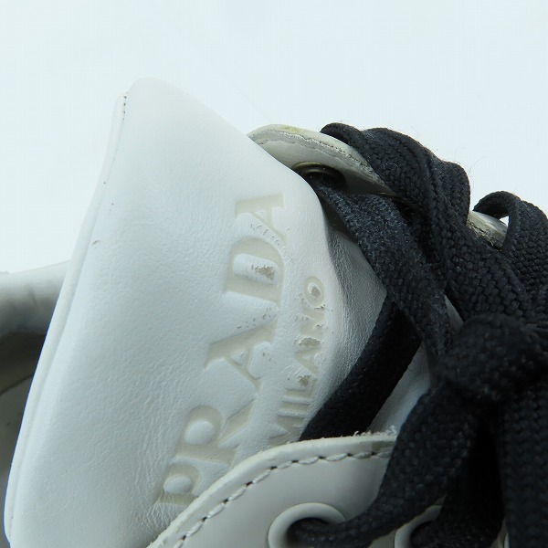 実際に弊社で買取させて頂いたPRADA/プラダ ダウンタウン スニーカー 2EE364/6.5の画像 8枚目