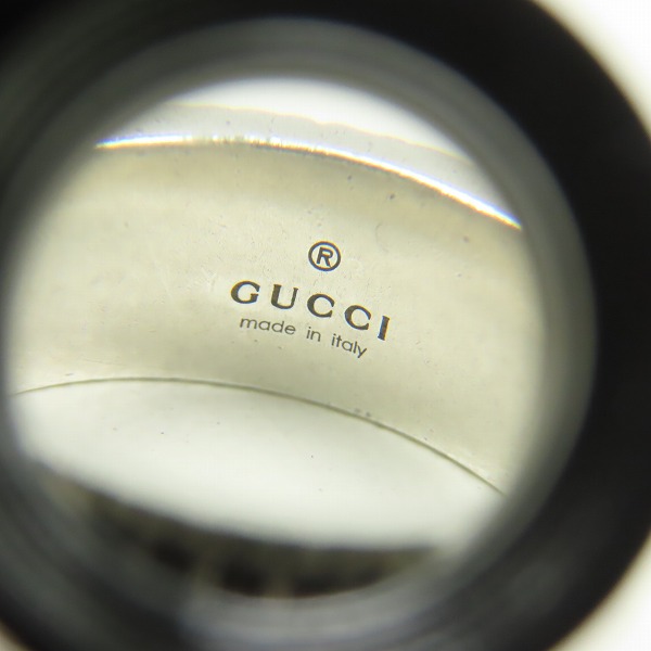 実際に弊社で買取させて頂いたGUCCI/グッチ ダブルG シルバー リング 551899 J8400 0811/10号の画像 6枚目
