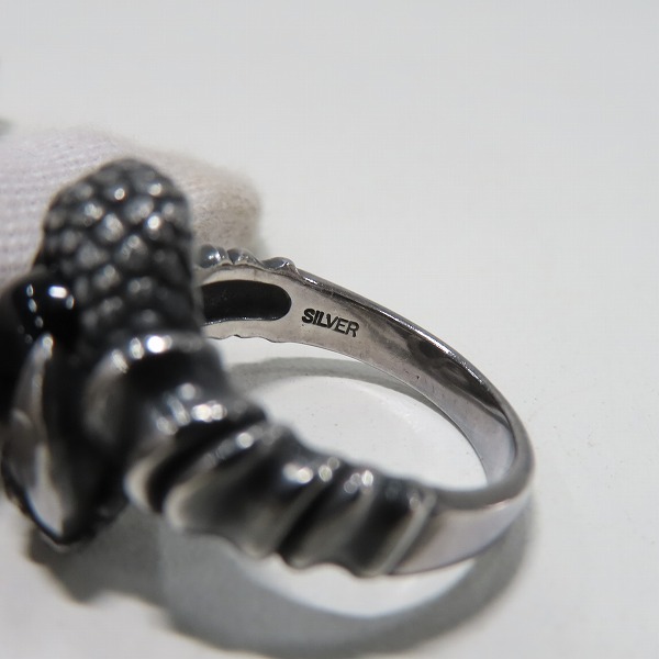 実際に弊社で買取させて頂いたBloody Mary/ブラッディマリー クロー ストーンリング/19号の画像 7枚目