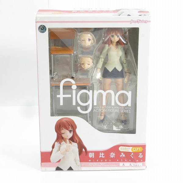 実際に弊社で買取させて頂いたMaxFactory/マックスファクトリー figma 071 涼宮ハルヒの憂鬱 朝比奈みくる 大人ver. 
