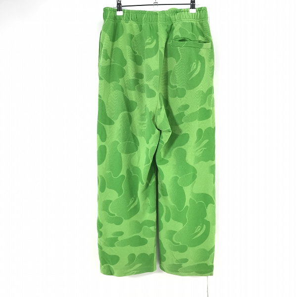 実際に弊社で買取させて頂いたA BATHING APE/アベイジングエイプ INK CAMO WIDEEG SNAP DETAIL TRACK PANTS /Sの画像 1枚目