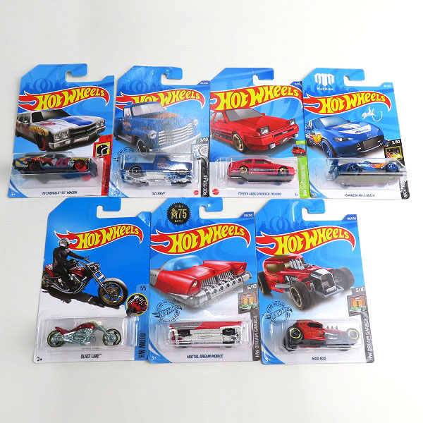 実際に弊社で買取させて頂いた【おまとめ/未開封】Hot Wheels/ホットウィール '70 CHEVELLE SS WAGON/MATTEL DREAM MOBILE 他