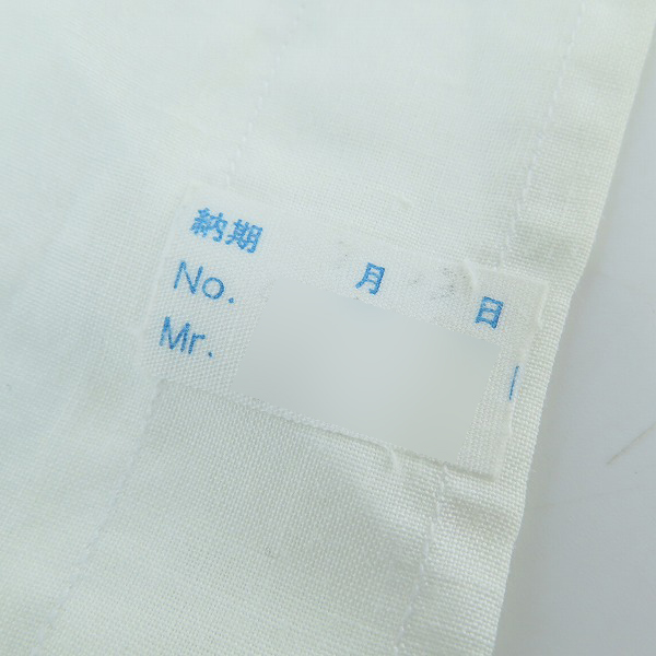 実際に弊社で買取させて頂いたChristian Dior monsieur/クリスチャンディオール リネンシャツの画像 7枚目