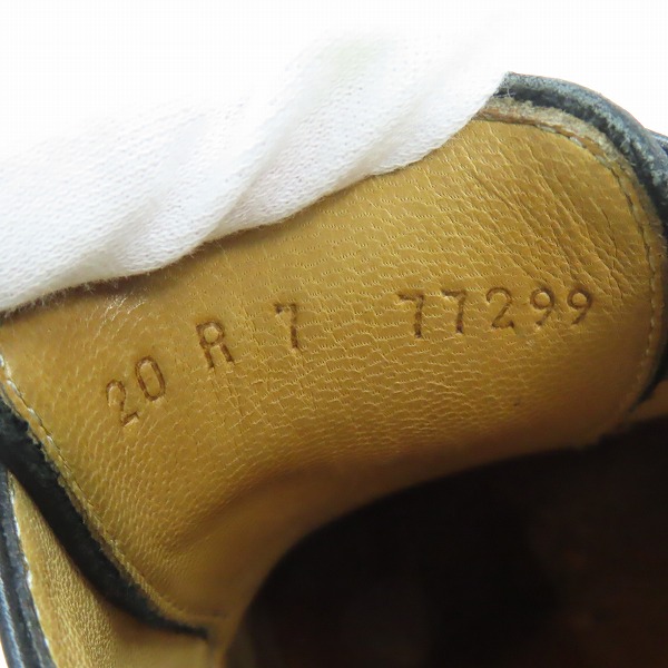 実際に弊社で買取させて頂いたParaboot/パラブーツ ALBY アルビー ウイングチップ レザーシューズ/7の画像 5枚目