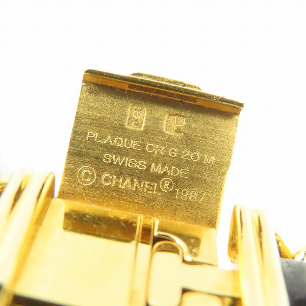 実際に弊社で買取させて頂いたCHANEL/シャネル プルミエール M レディース腕時計 クォーツ【動作未確認】の画像 4枚目