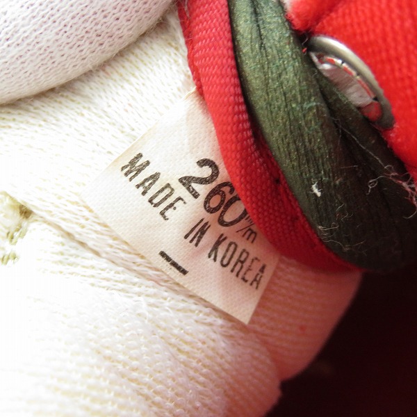 実際に弊社で買取させて頂いた【観賞用】adidas/アディダス 80s VINTAGE INSTINCT/ヴィンテージ インスティクト 韓国製/26.0の画像 5枚目