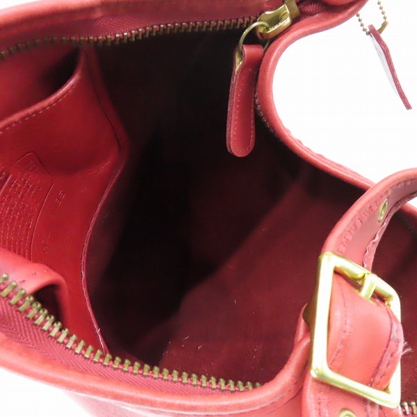 実際に弊社で買取させて頂いたCOACH/コーチ オールドコーチ レザーショルダーバッグ 9085の画像 3枚目