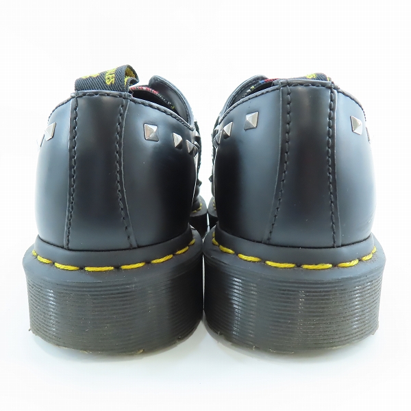実際に弊社で買取させて頂いたDr.Martens/ドクターマーチン スタッズ チェック ローカット UK5の画像 1枚目