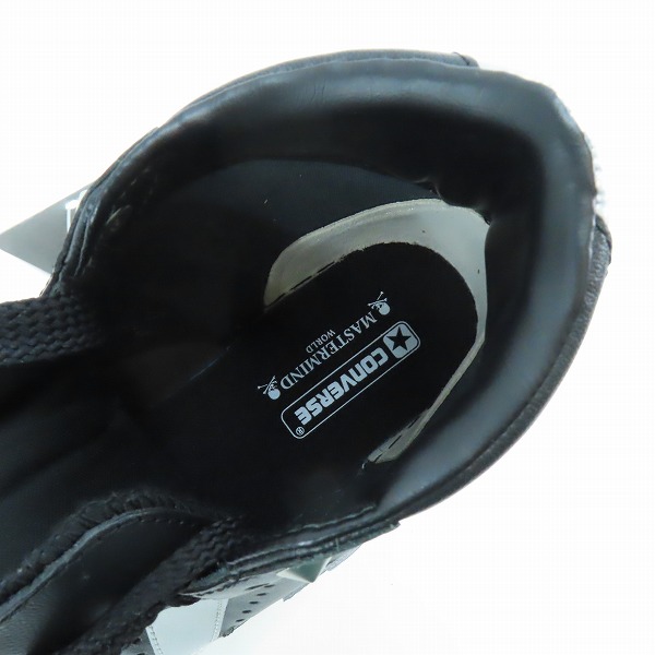 実際に弊社で買取させて頂いた【未使用】CONVERSE×MASTERMIND/コンバース×マスターマインド PRO LEATHER HI/プロレザーハイ 34200960/26の画像 4枚目