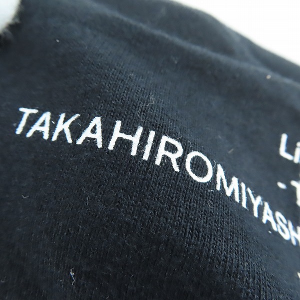 実際に弊社で買取させて頂いたTAKAHIROMIYASHITA TheSoloIst×blackmeans/タカヒロミヤシタザソロイスト×ブラックミーンズ プリントTシャツ/XXLの画像 7枚目