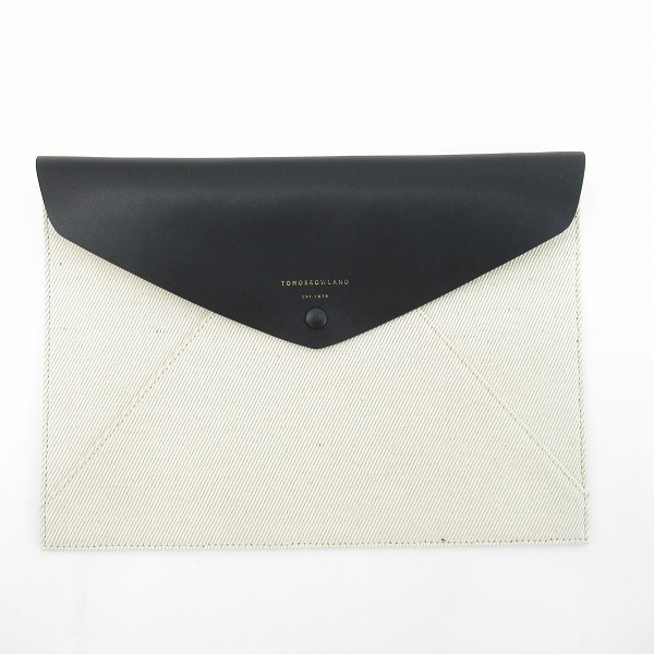 実際に弊社で買取させて頂いたTOMORROWLAND/トゥモローランド キャンバスクラッチバッグ