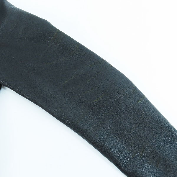 実際に弊社で買取させて頂いた【難有り】RUDE GALLERY BLACK REBEL/ルードギャラリーブラックレーベル レザー ジャケット/Mの画像 6枚目