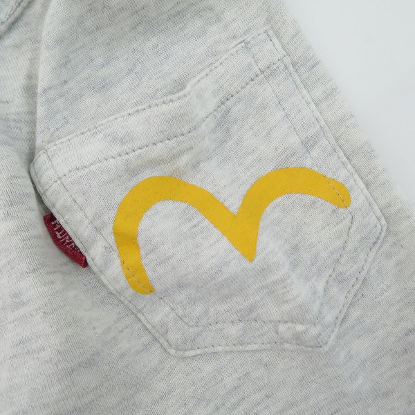 実際に弊社で買取させて頂いたEVISU/エヴィス カモメポケットTシャツ/38の画像 4枚目