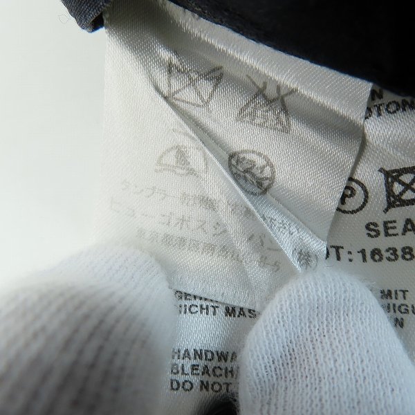 実際に弊社で買取させて頂いたHUGO BOSS/ヒューゴボス 総柄長袖シャツ スリムフィット/Sの画像 4枚目