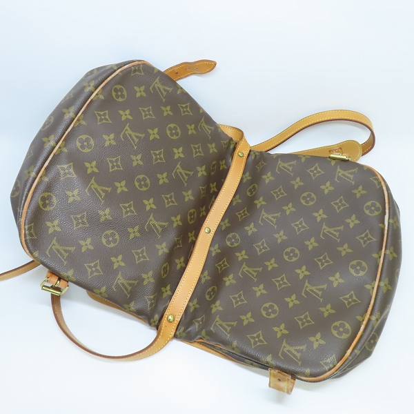 実際に弊社で買取させて頂いたLOUIS VUITTON/ルイ ヴィトン ソミュール30 ショルダーバッグ モノグラム Ｍ42256の画像 3枚目